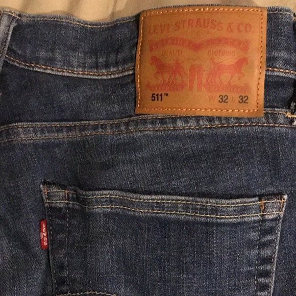 Levi Slim Fit 511 Medium Stretchy Jeans - Picture 2 of 2